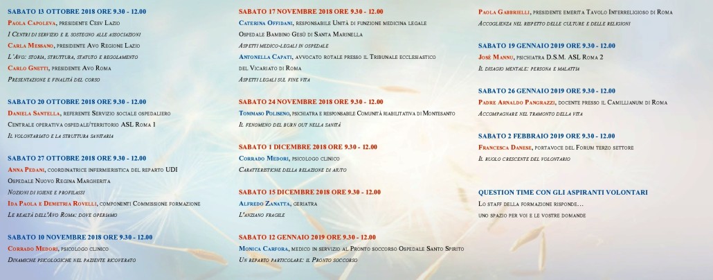 RETRO Brochure-Avo Formazione-Volontari-2018